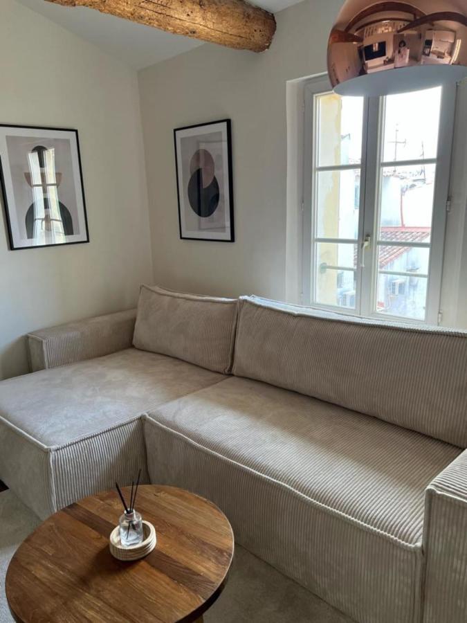 Apartment With Mediterranean Charm In The Heart Of The Provencal Market Antibes Eksteriør bilde